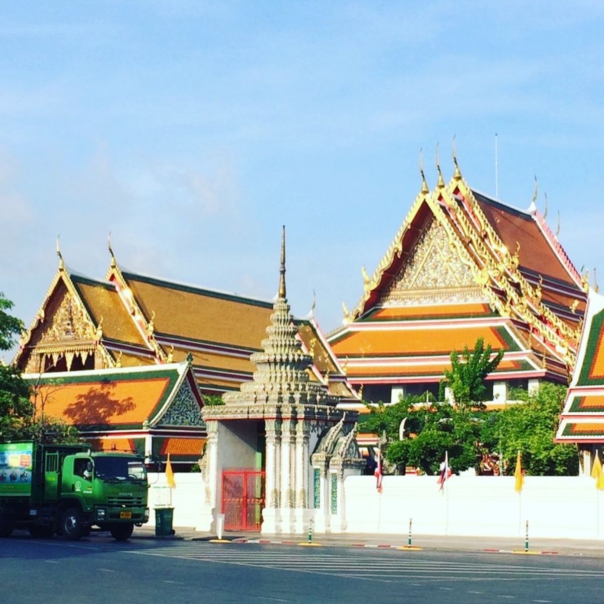 2015年タイ🇹🇭バンコク。この時やりたかったことのひとつ、ワットポー...