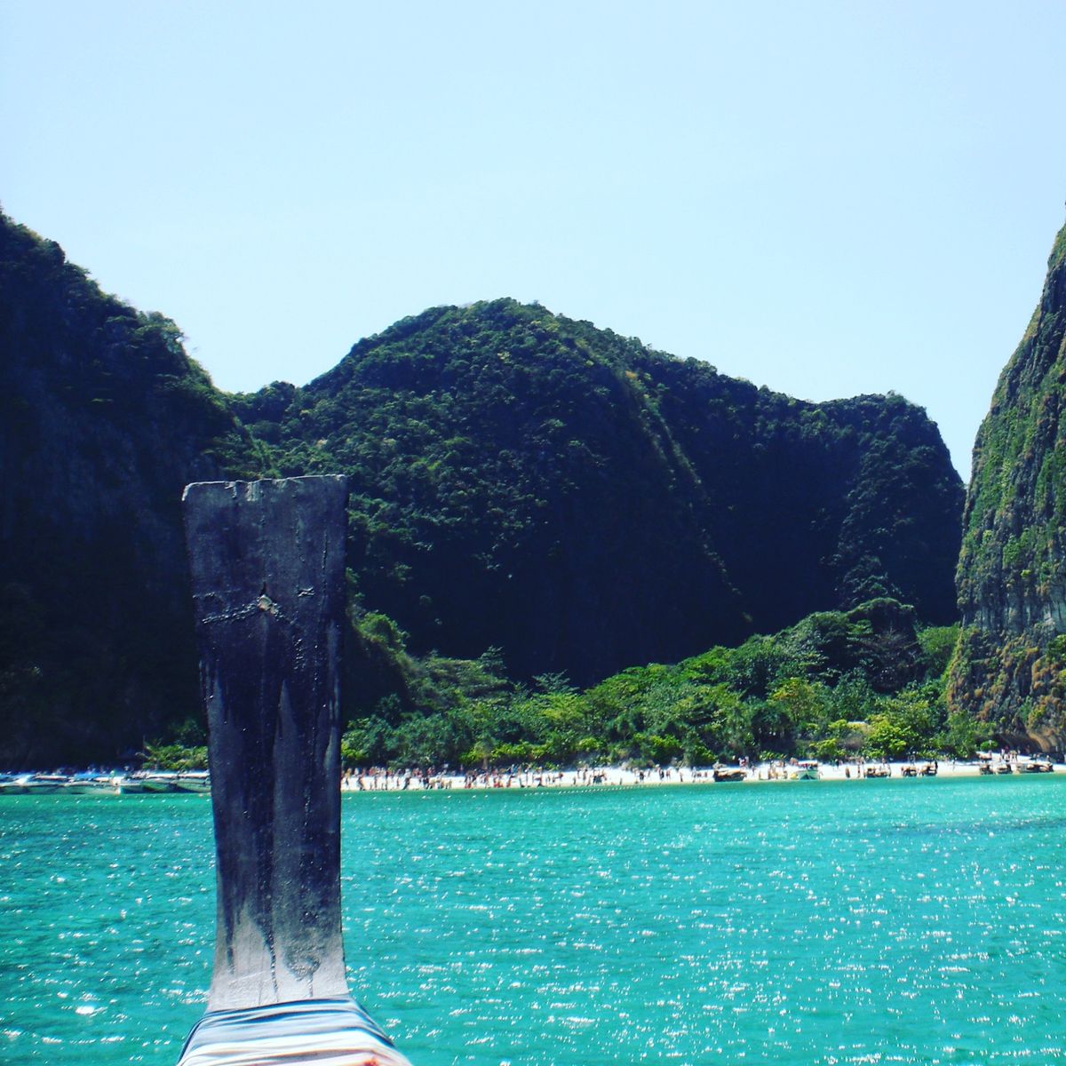 2013年タイ🇹🇭プーケット。「The Beach」が撮影されたピヒ...