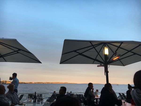 フィンランド・ヘルシンキ「フィンランド2家族旅行」の写真：フィンランド式サウナ　ロウリュからの夕日...