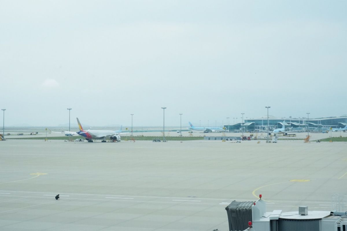 さよなら韓国。
仁川空港は綺麗ですよね