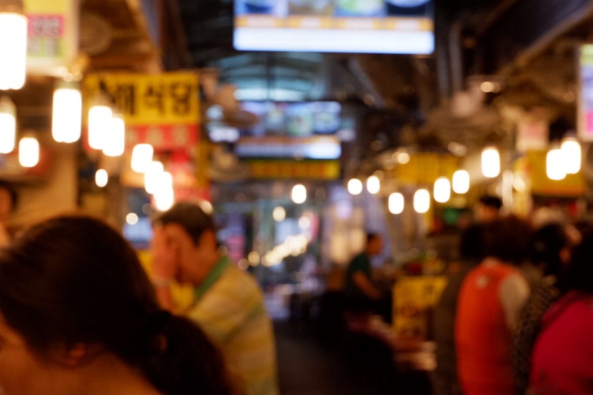 締めは南大門市場。