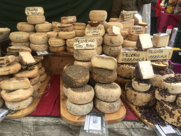 イタリア・ジェノバ「地中海クルーズの旅　ジェノバ」の写真：夜イタリアに着き、トイレ休憩で寄ったサー...