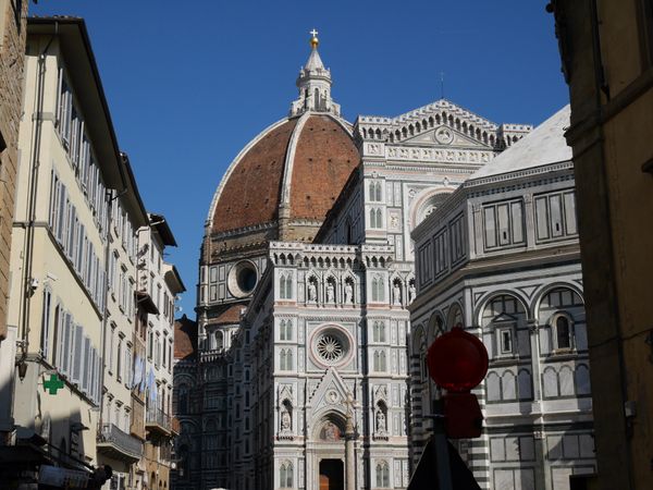 イタリア・フィレンツェ「イタリア旅行」の写真：教科書にも出てくるフィレンツェで有名な大...