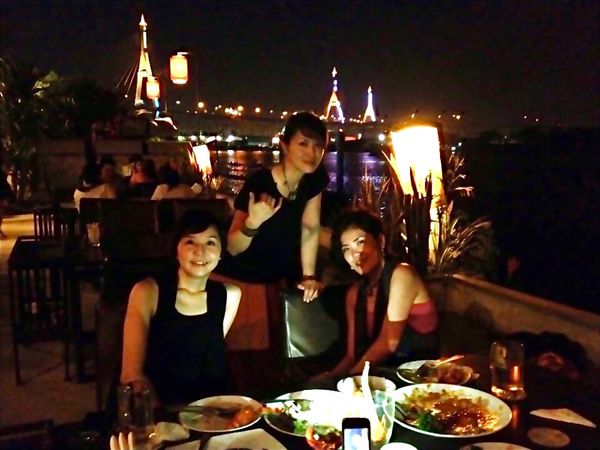 タイ・バンコク「Bankok」の写真：riverside restaurant