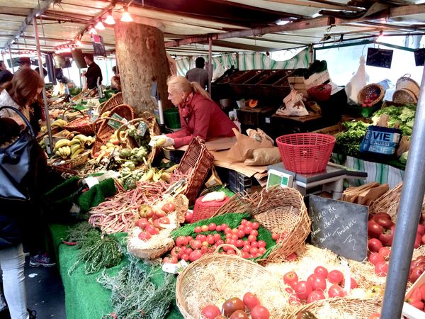 フランス・パリ「2度目のフランス」の写真：マルシェ