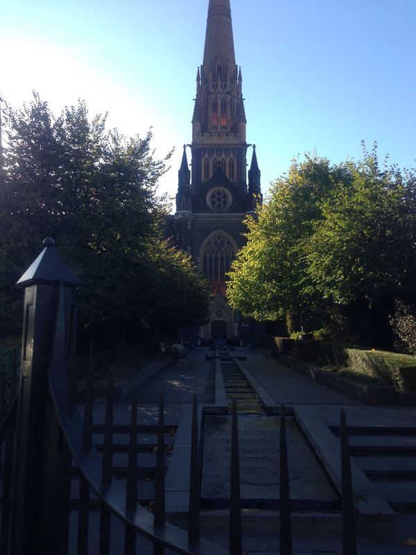 オーストラリア連邦・メルボルン「メルボルン」の写真：教会も素敵でした