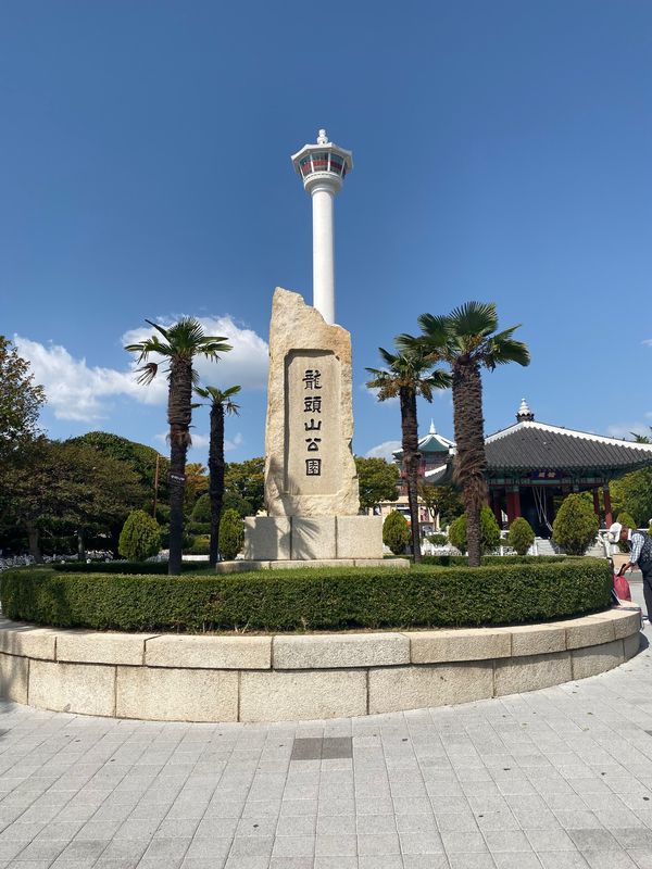 大韓民国 (韓国)・釜山「妹と初めての海外🛳」の写真：釜山タワーからの眺めは最高でした！