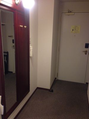ホテルは外国人ばっかりでした
それでもリーズナブルで設備も満足！