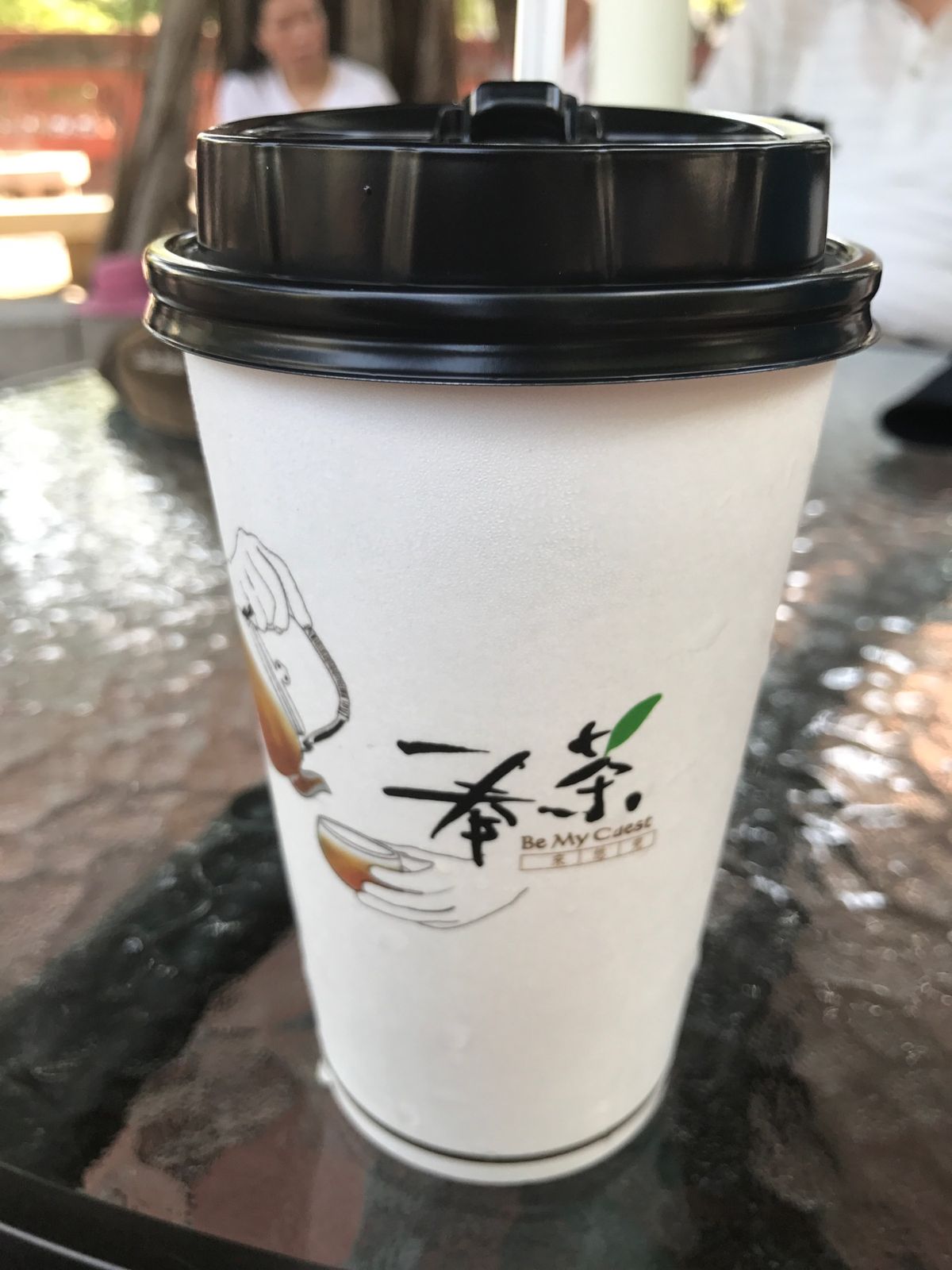 素敵な公園でタピオカも楽しみました