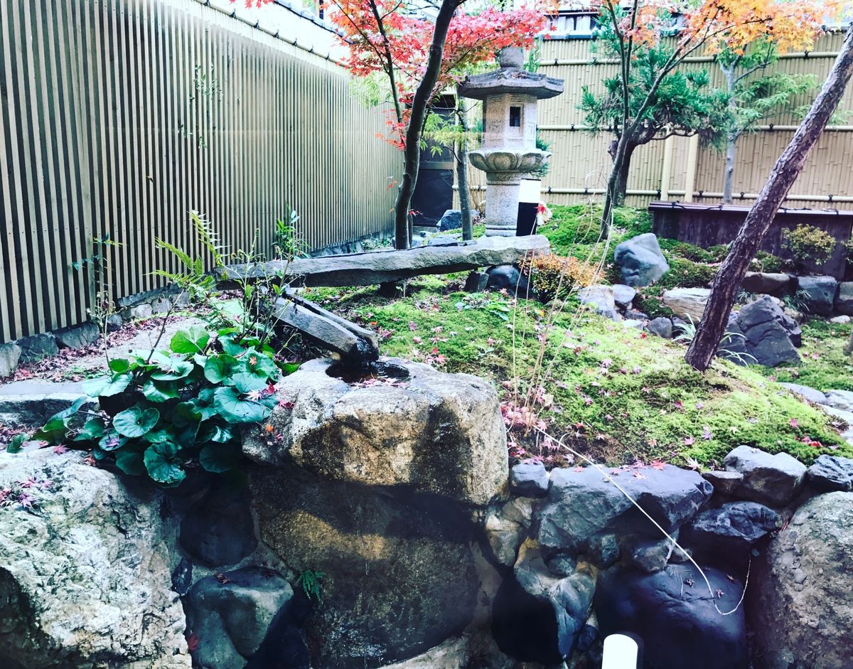 お庭もとっても可愛い💕