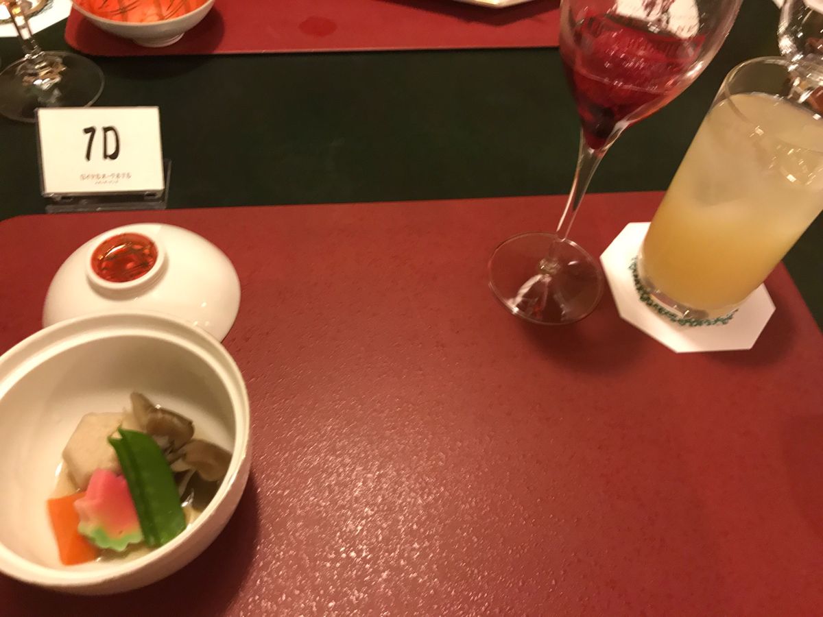 最後のデザートまで満足