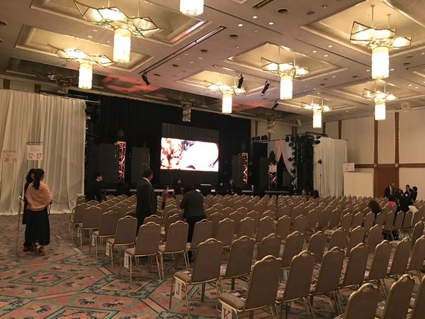 日本「関西」の写真：会場内はこんな感じでした