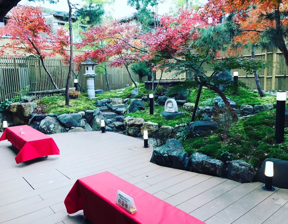 お庭もとっても可愛い💕