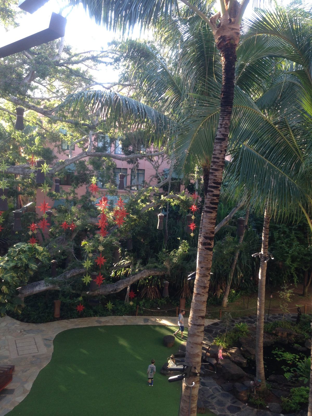 ロイヤルハワイアンセンター広くてビックリ‼️