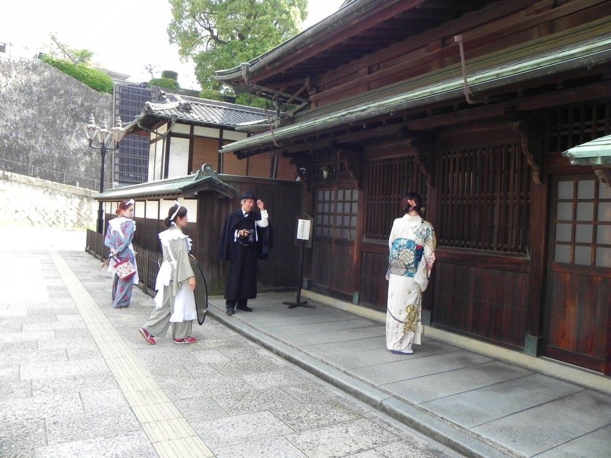 最後に人力車にも乗って楽しい撮影会は無事に終わりました❣️