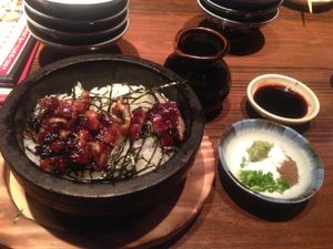 ひつまぶしや名古屋名物を楽しみました