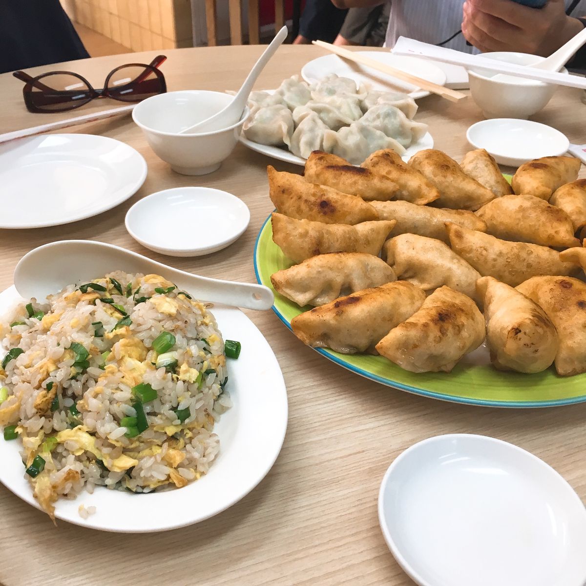 ここのチャーハンも餃子も美味しかったー！！