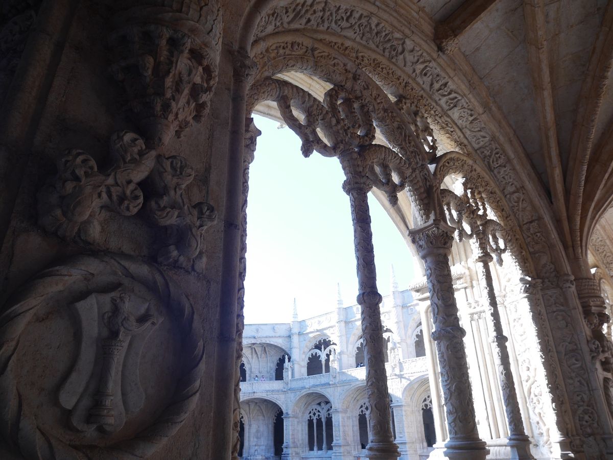 ジェロニモス修道院。なんかハリーポッターのホグワーツみたい。