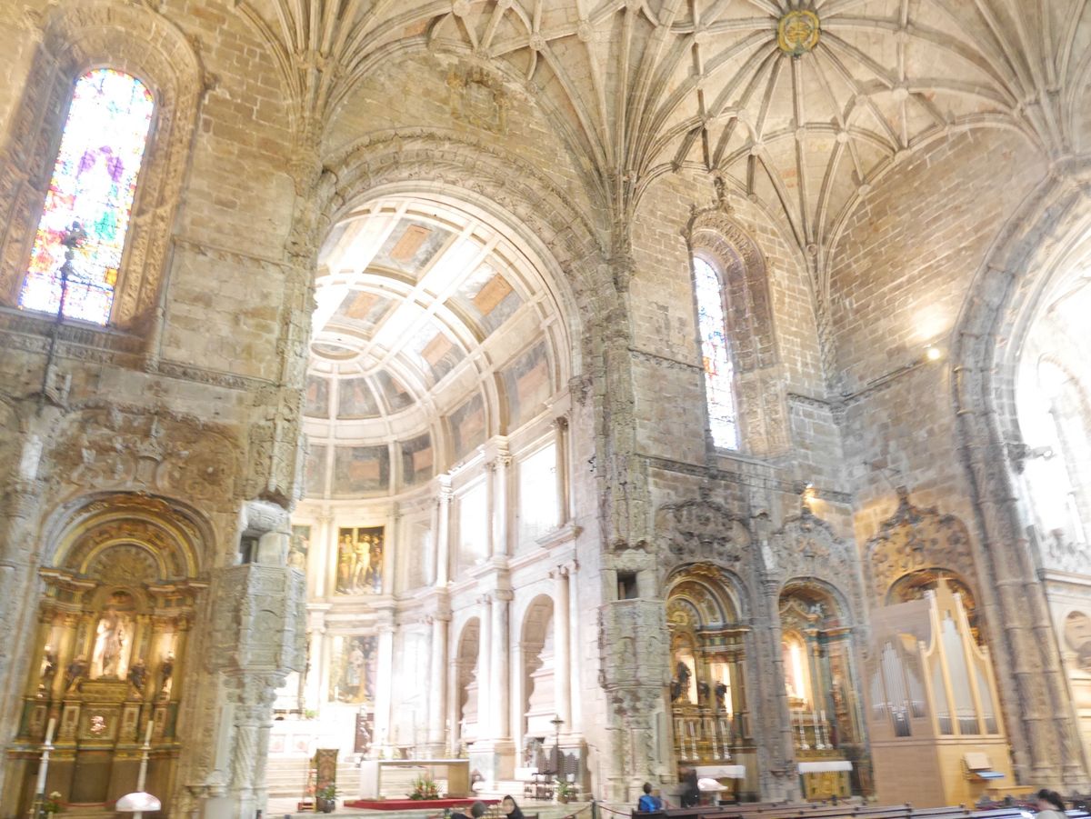 ジェロニモス修道院。なんかハリーポッターのホグワーツみたい。