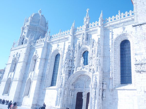 ポルトガル・リスボン「ポルトガル旅行」の写真：ジェロニモス修道院。リスボン来たらまずは...