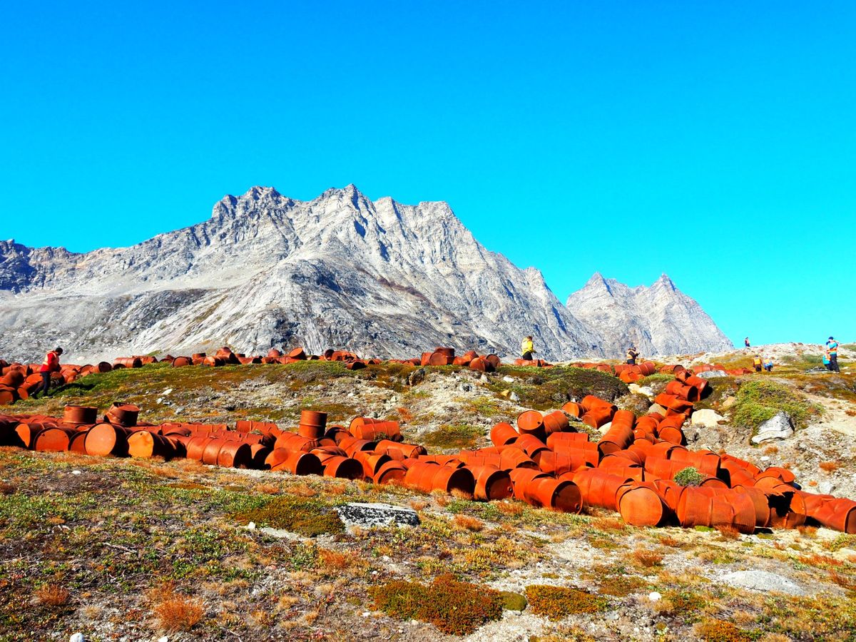 アメリカ軍基地の跡地
グリーンランドには冷戦時代のアメリカ軍の基地跡がいく...