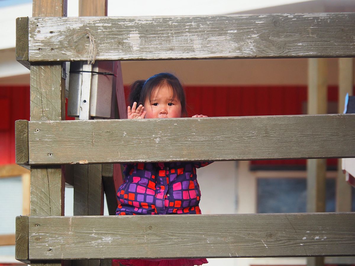 タシーラクの町を探索
この町に住んでいるのも、ほとんどがイヌイットの人たち...