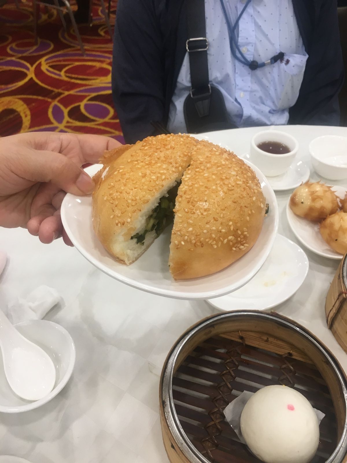 倫敦大酒楼。
朝ごはんのはずなのに…たくさん食べたなぁ。
ここはシート式＋...