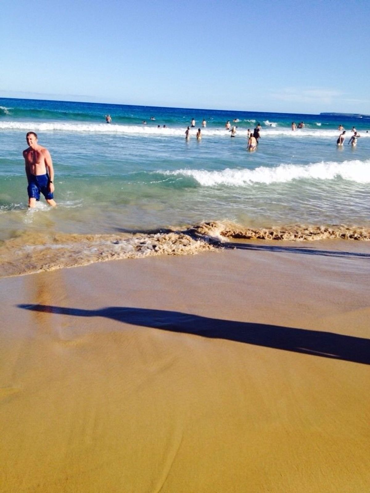 夕方はボンダイビーチへ🏖
この日はお天気も良くて風も心地良い具合だったので...