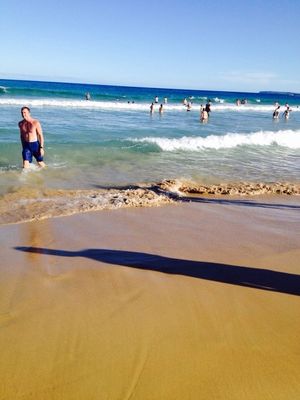 夕方はボンダイビーチへ🏖
この日はお天気も良くて風も心地良い具合だったので...