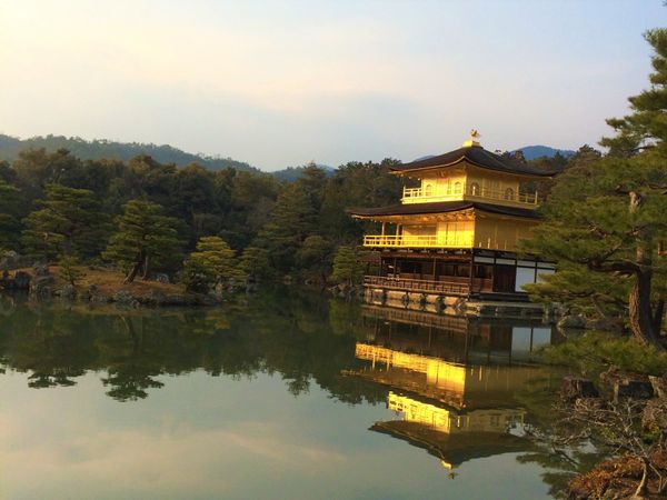 日本・京都府「日本・京都 その①/Kyoto Japan part①」の写真：足利義満によって建立された鹿苑寺金閣。
...
