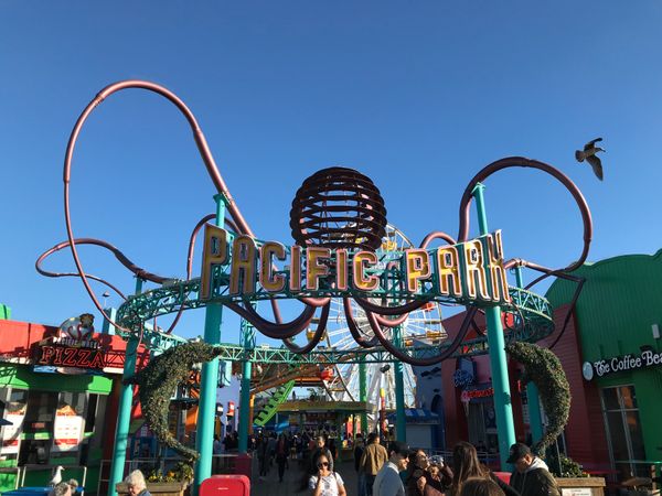 アメリカ(米国)・サンタモニカ「サンタモニカ」の写真：とっても綺麗なビーチでした