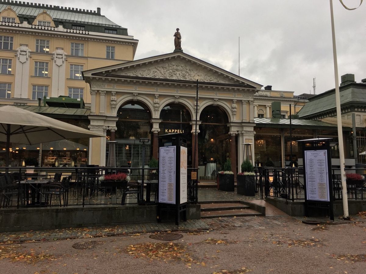 カッペリにて。
やはり、北欧といえばサーモン！
ふわふわで美味しかったです！
