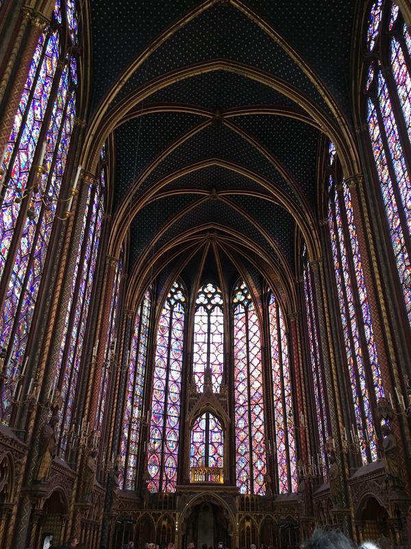 フランス・パリ「フランスの旅」の写真：サントシャペル！
とにかくすごい！の一言...