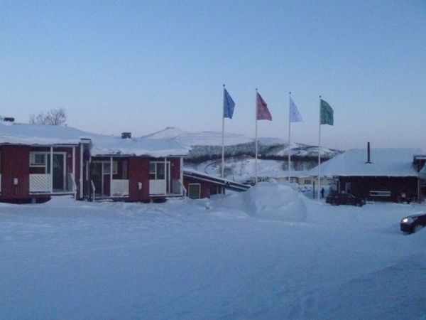 スウェーデン・キールナ「オーロラ旅」の写真：オーロラ見るためにキールナへ。
リパンホ...