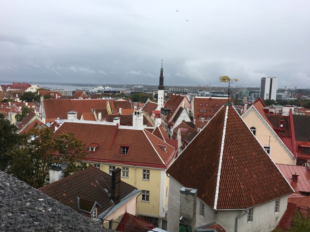 タリン、お伽話に出てきそうな街並み！