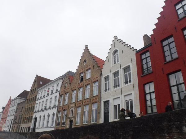 ベルギー・ブルージュ「日帰りベルギー旅」の写真：ブルージュ。
街並みがパリとはまた違うの...