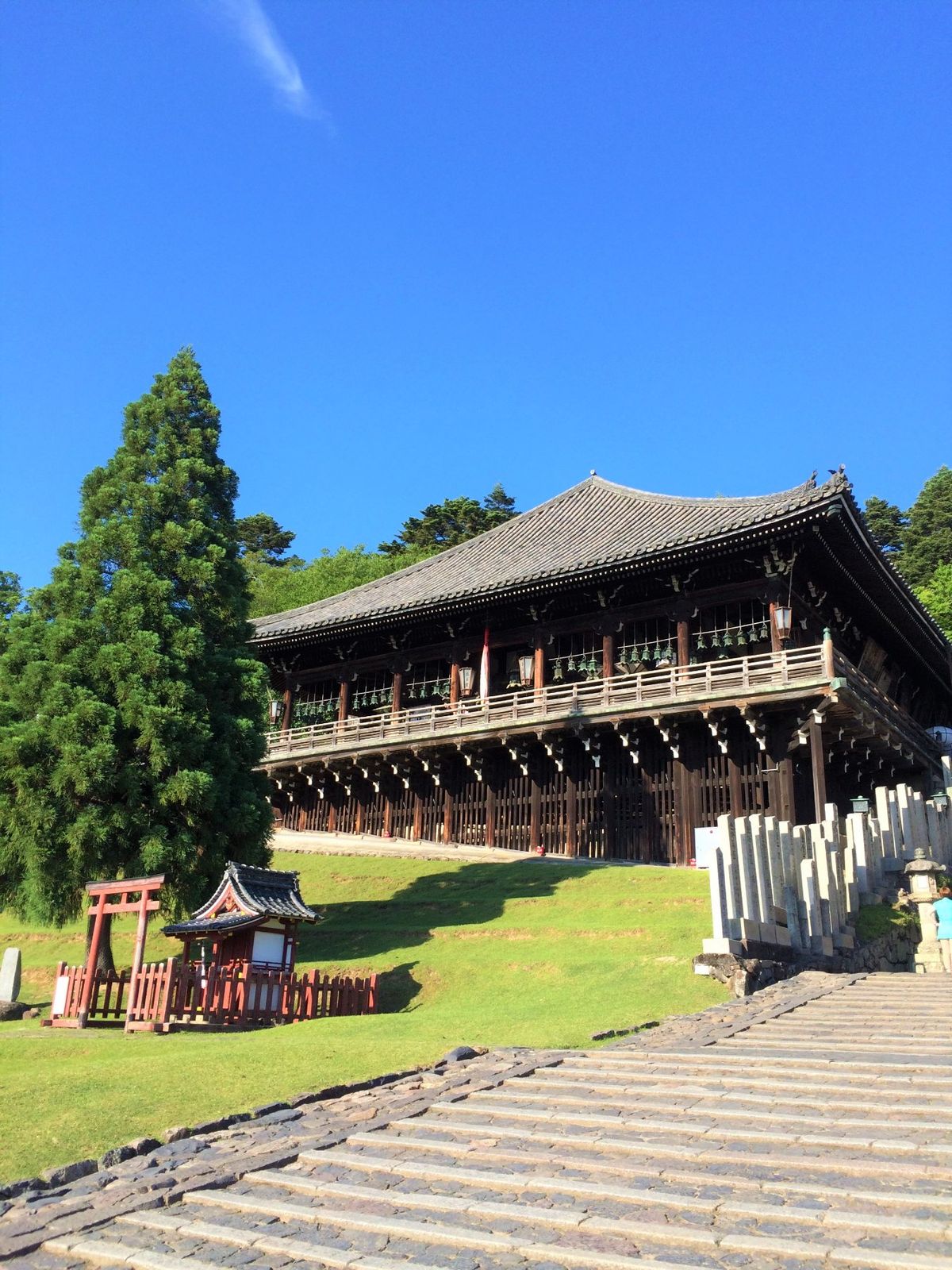 近鉄京都駅から近鉄奈良駅までは、急行で約40分。
奈良に着くと快晴になりま...