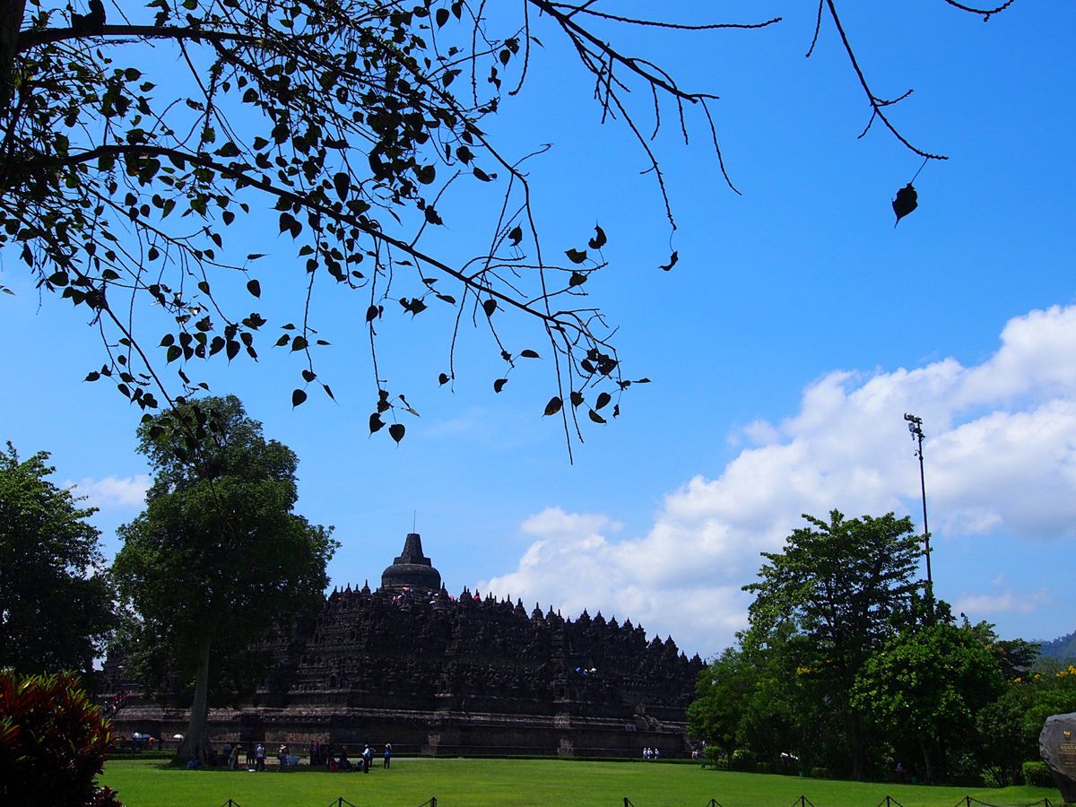 ボロブドゥール
おそらくアンコールワットに引けを取らないほど歴史的価値もあ...