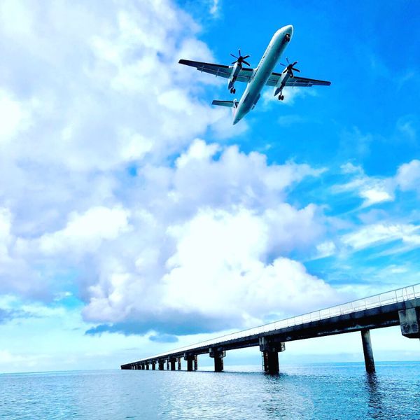 日本・宮古島「初めての宮古島」の写真：伊良部空港✈️
