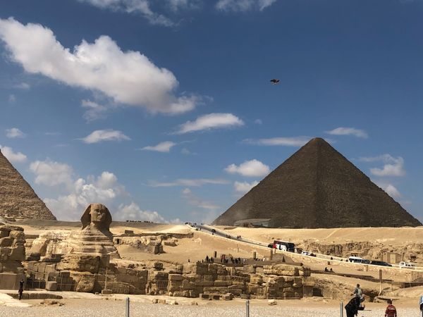 エジプト・カイロ「キャセイパシフィック&amp;amp;GULF AIR&amp;amp;Eva  AIR」の写真