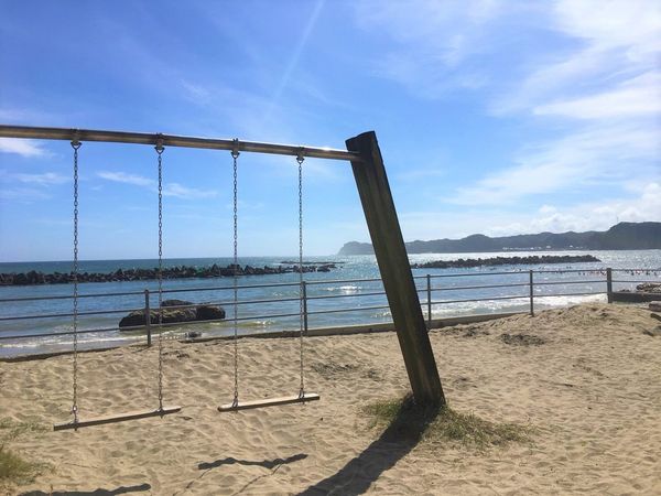 日本・千葉県「日本・勝浦/Katsuura Japan」の写真：坦々麺を食べた足で海に行きました😎笑
（...