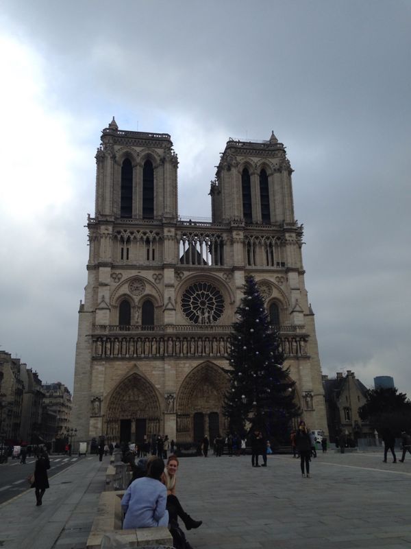 フランス・シテ島「モンサンミッシェル　ノートルダム大聖堂」の写真