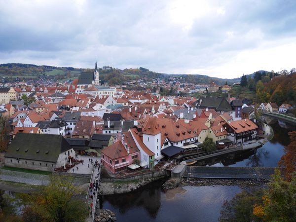 チェコ共和国「中欧ヨーロッパ４ヵ国の旅（チェコ編）」の写真：チェスキークルムロフ！
ずっと行きたかっ...