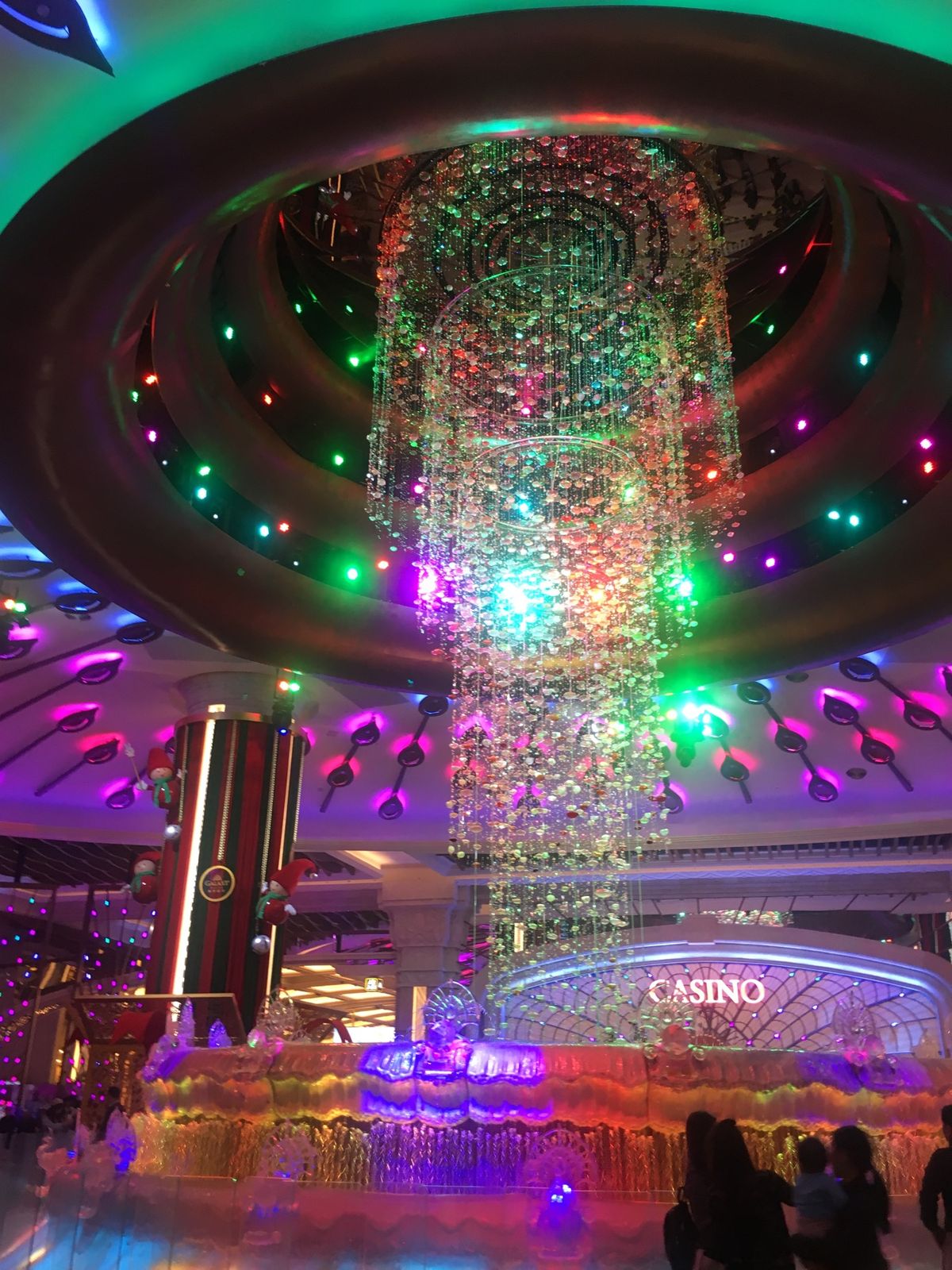 ギャラクシーマカオと、タイパ地区。
グァバジュース美味しかったです！