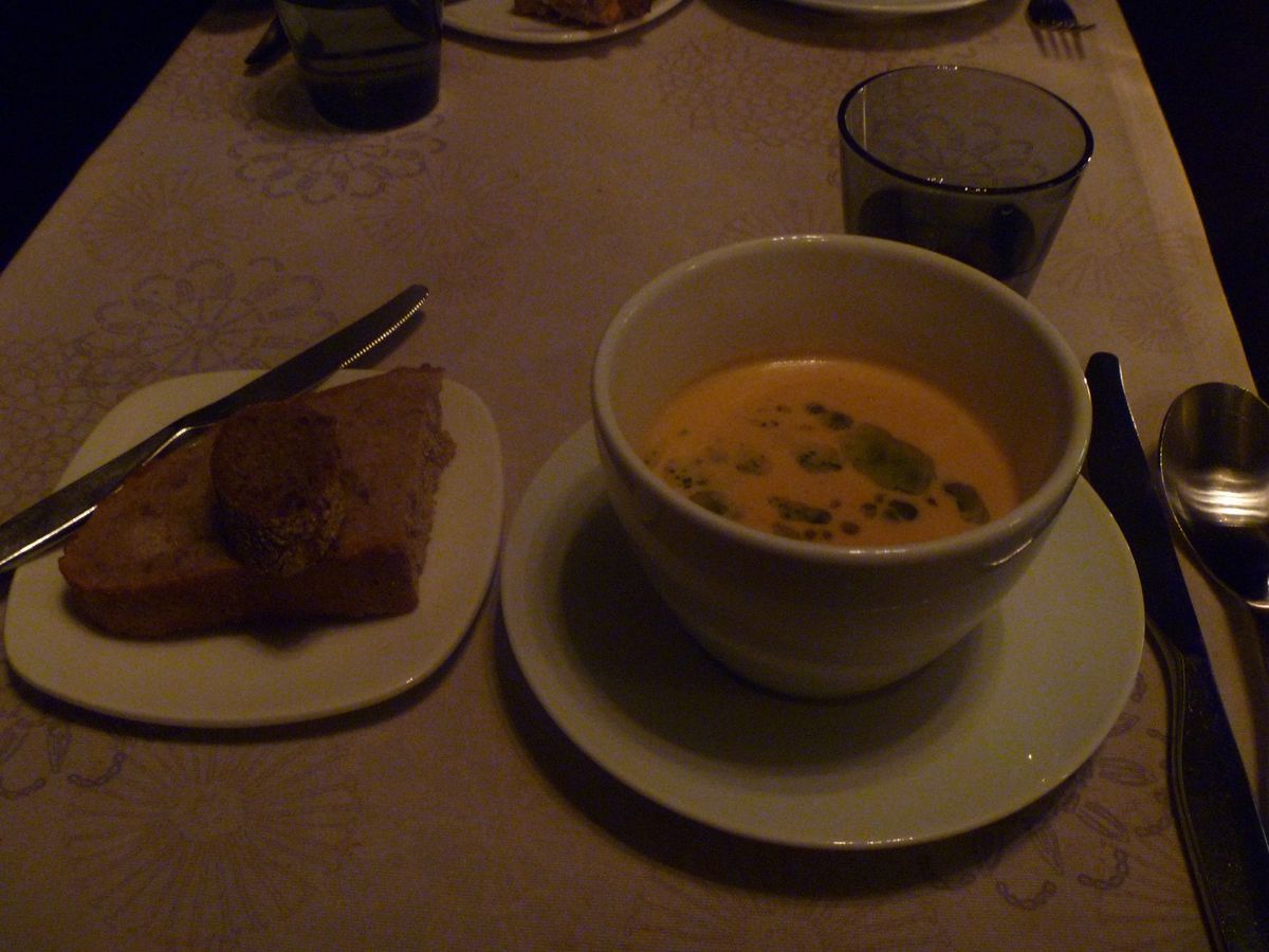 オーロラ旅の最終日の夜はちょっとリッチにカッペリへ。
