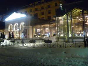 オーロラ旅の最終日の夜はちょっとリッチにカッペリへ。
