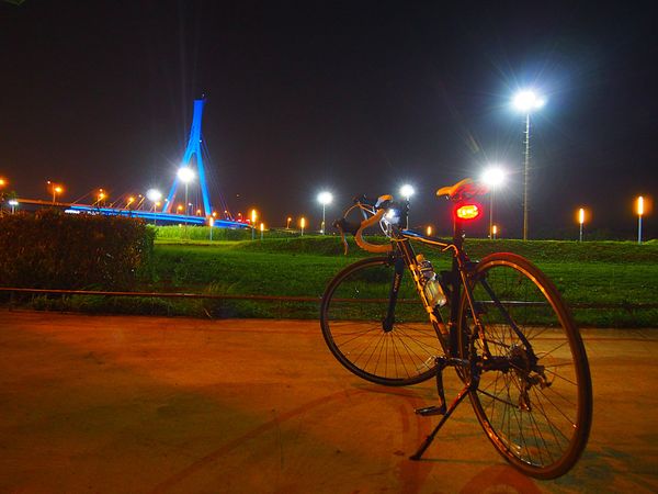 台湾「台湾で暮らした日々　〜人も街もごはんも大好きな国〜」の写真：台北から淡水への日帰りサイクリング旅行
...