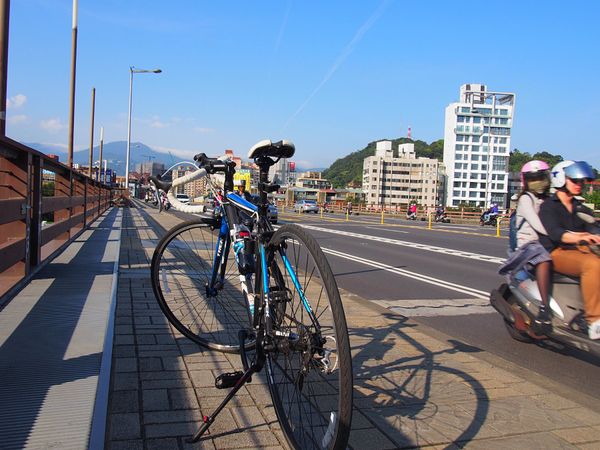 台湾「台湾で暮らした日々　〜人も街もごはんも大好きな国〜」の写真：台北から淡水までの日帰りサイクリング旅行...
