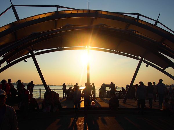 台湾「台湾で暮らした日々　〜人も街もごはんも大好きな国〜」の写真：台北から淡水への日帰りサイクリング旅行
...