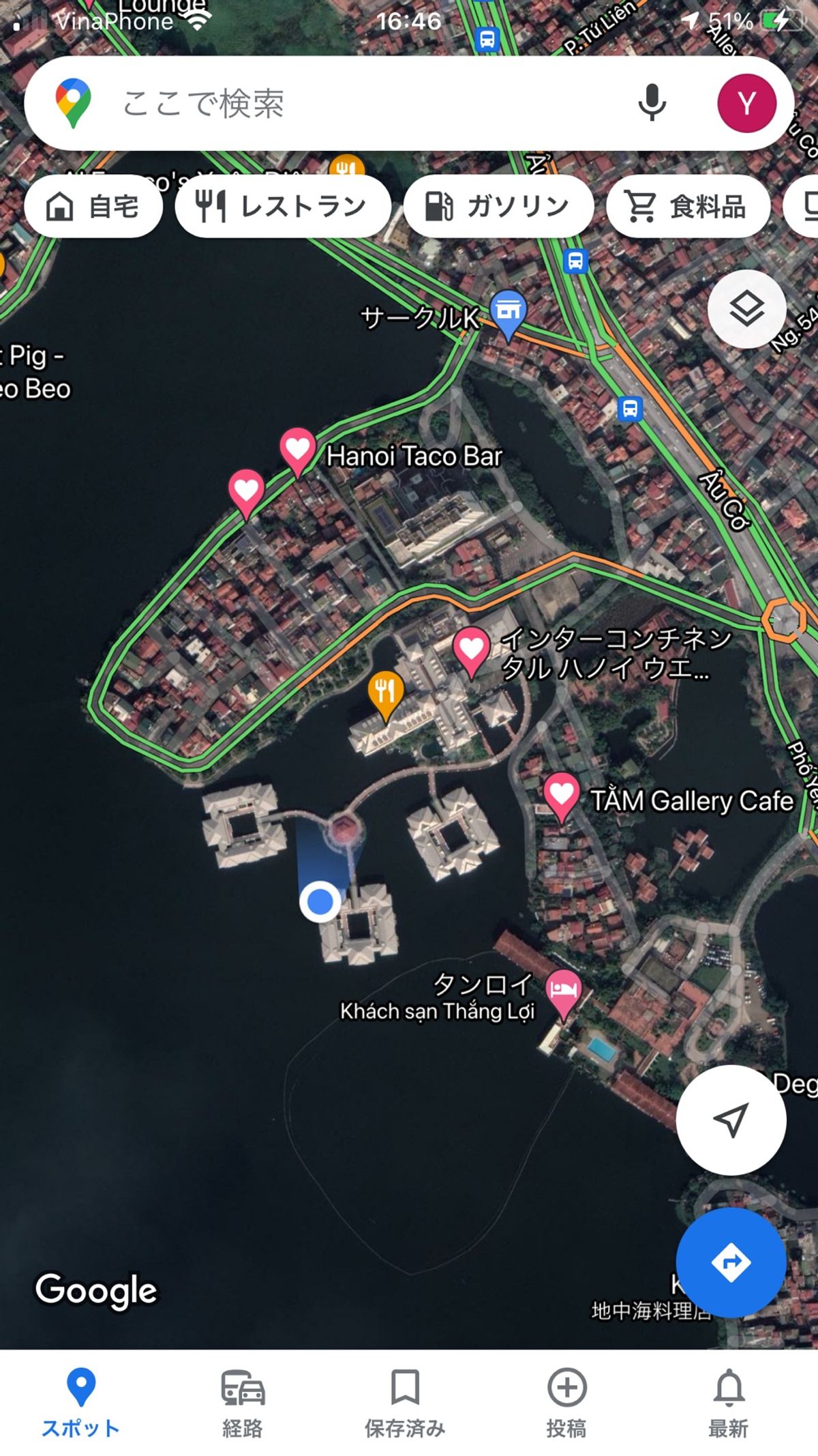 インターコンチネンタルホテル ハノイウェストレイク

西湖に浮かぶこのホテ...